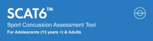 SCAT6 – Free concussion screening tool for healthcare professionals